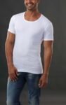 ANAND ISI White Color Half Sleeves Vest