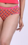 ANAND Satin Multicolors Printed Panties