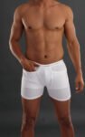 ANAND White Colour Super pocket Trunks